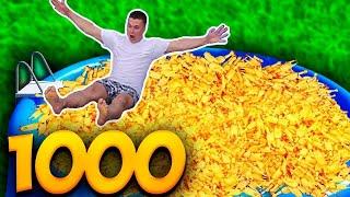 1000 ОРУЩИХ КУРИЦ в  БАССЕЙНЕ ..?!