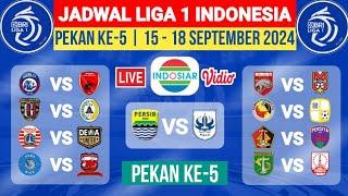 Jadwal Liga 1 2024 Pekan Ke 5 - Jadwal Liga 1 2025 Terbaru Hari ini