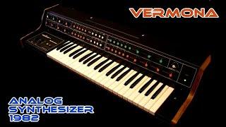 VERMONA Analog Synthesizer - Made in GDR (1982) - Ten sounds from east germany