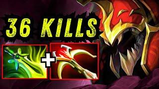 Insane Right Click Carry Nyx Assassin 36Kills Daedalus + Butterfly Builds Dota 2