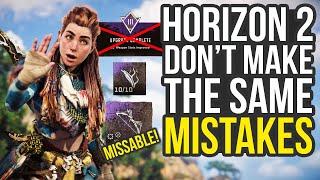 Don't Waste Time & Special Items With These Horizon Forbidden West Tips And Tricks