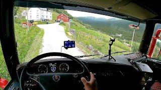 POV Driving Scania R440 - Came to a dead end!