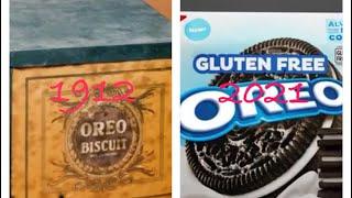 Evolution Of Oreos 1912-2021