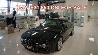 BMW E31 850 CSI V12 FOR SALE  - probably the most beautiful BMW 850CSI in the world!