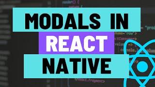 React Native Modal - How to add a custom modal to your React Native App with Slide Animation