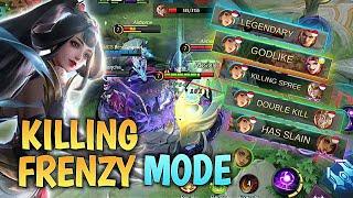 MY GUINEVERE GOES KILLING FRENZY MODE! - MOBILE LEGENDS