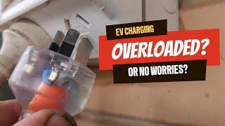 Is it safe? Charging electric vehicles (EV) with 240v level 1 charger trips the circuit breaker