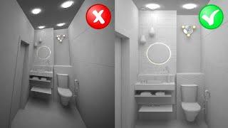 How to Render Small Room in 3ds Max | Vray Camera Quick Setting