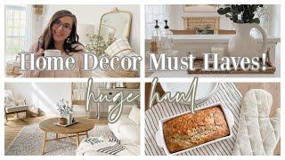 HOUSE + HOLM 2022 HOME DECOR MUST HAVES | VERSATILE PIECES FOR EVERYDAY LIVING | NEUTRAL HOME DECOR