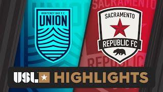 6.8.2024 | Monterey Bay F.C. vs. Sacramento Republic FC - Game Highlights