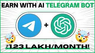 How to Make Telegram Bot Using AI & Earn Money (No Coding Needed)