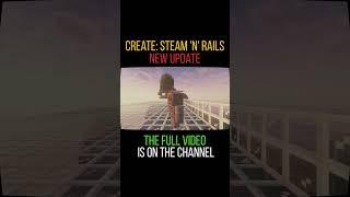 Create: steam 'n rails. New update. Tutorial / guide 1.20.1 (minecraft java edition)