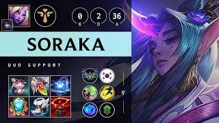 Soraka Support vs Tahm Kench: Healing Master - KR Challenger Patch 14.24