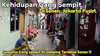 Kehidupan Di Gang Sempit di Senen, Jakarta Pusat