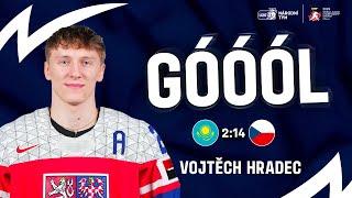 Hradcův hattrick!