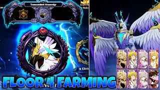 2 Best Teams For Transcendent Bird Farming | Floor 4 Hraevelgr Guide | 7DS GrandCross