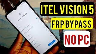 Itel Vision 5 (S663L, S663C, S663NL)Frp Bypass/Google Account Remove Without Pc || Android 12