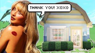 I built a bloxburg house for SABRINA CARPENTER!