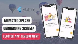 Flutter Splash & Onboarding Page Speed Code | UI | Flutter App