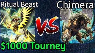 Ritual Beast Vs Chimera Fiendsmith Loser's Semi-Finals $1,000 IronMan Tourney Yu-Gi-Oh!