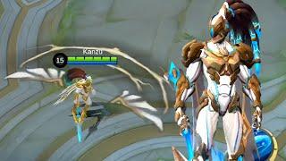 CUSTOM SCRIPT ALPHA WHITE GUARDIAN ANGEL - MOBILE LEGEND