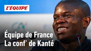 Équipe de France - Kanté sur Mbappé : "J'avais presque oublié qu'il a un masque, il se sent bien"