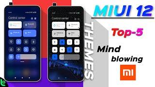 MIUI 12 - Top 5 THEMES for All Phones | MIUI 12 Top 5 Secret Best Themes  | Special UI feature