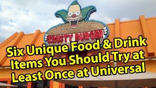 Top Six Unique Food & Drink at Universal Orlando You Really Must Try at Least Once