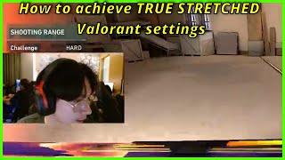 Tenz about true stretched 2024 || Valorant settings