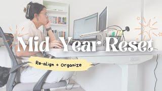Mid-Year RESET | new goals, cleaning, motivation, fitness goals