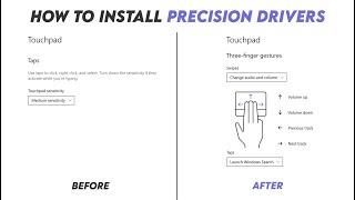 How to Enable Precision Touchpad Drivers for more Gestures on Your laptop