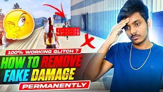 100% WORKING GLITCHHOW TO FIX FAKE DAMAGE ISSUE PERMANENT|| MYSTERIOUS FACTS