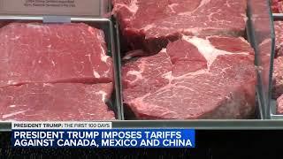 Trump imposes tariffs on Canada, Mexico and China, raising prospect of higher costs for US consumers