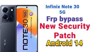 Infinix Note 30 5G Frp Bypass Android 14 ||