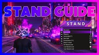 STAND MOD MENU GUIDE & FULL SHOWCASE | How To Use & Install | Set Up Protection 1.61