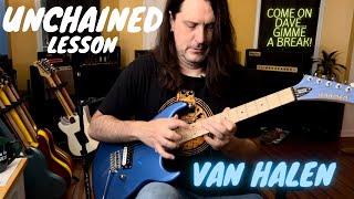 Unchained Lesson - Van Halen's Awesome Song From Fair Warning Demonstrated And Explained