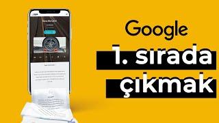 Google Aramalarında 1. Sırada Çıkmak! - Google SEO