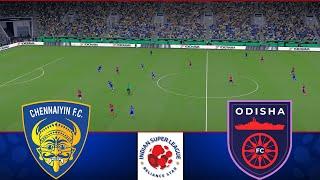 CHENNAIYIN FC vs ODISHA FC LIVE | ISL 2024-25 | Watch Along & eFootball Match