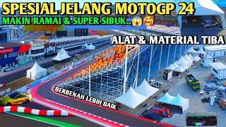 Rilis terbaru!! Sirkuit mandalika hari ini lakukan banyak persiapan event penunjang Jelang motogp24