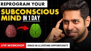 Reprogram your Mind in 1 Day | Live Workshop by Him eesh Madaan