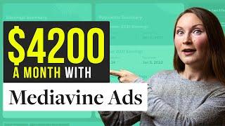 How Do I Make Money Blogging? $4,200/mo with Mediavine Ads - Blogging for Beginners