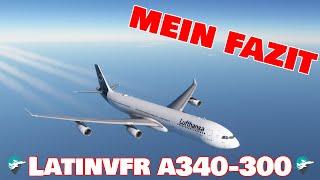 LatinVFR Airbus A340-300 | MSFS | Review German
