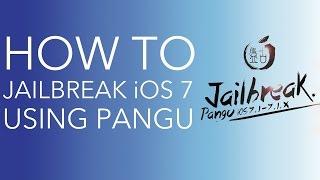 Jailbreak iOS 7.1.x with Pangu on Mac