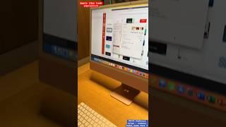 Apple iMac look impression - kharid rha new ? comment model name? #infotechhemu #reels #live #imac