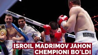 ISROIL MADRIMOV BIR ZARBADA ... ISROIL MADRIMOV WBA JANGI