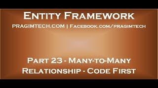 Part 23   Many to many relationship in entity framework code first