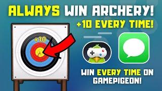How to ALWAYS Win Archery on GamePigeon! | iMessage Games (2024)