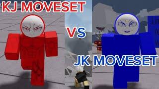 KJ MOVESET VS JK MOVESET #tsb #kj