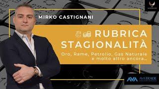 Rubrica Stagionalità con i CFD - ottobre 2024