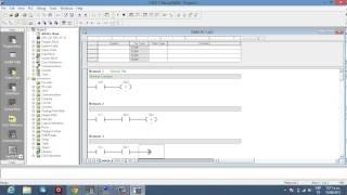 Programación de motores set y reset PLC`s